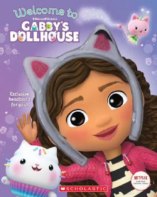 Gabby's Dollhouse Headband Book by Scholastic