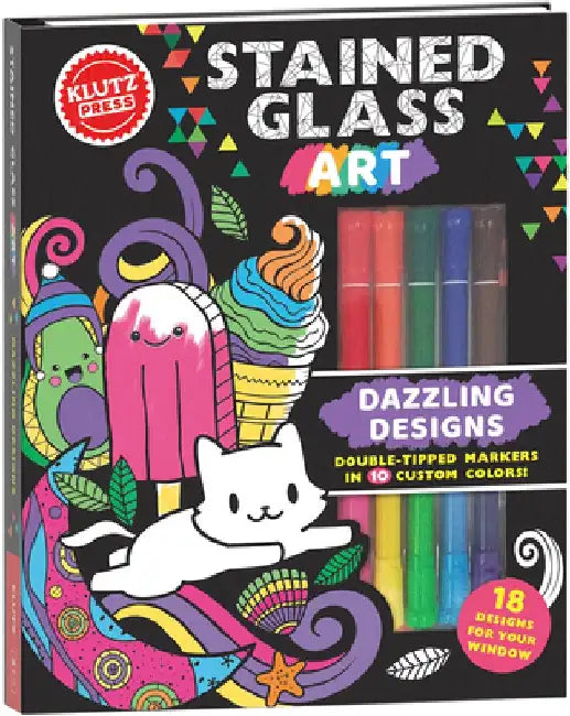 Stained Glass Art: Dazzling Designs by Klutz