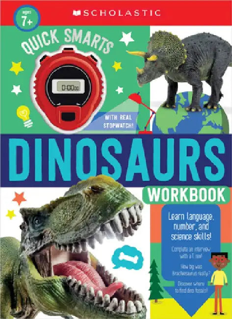 Quick Smarts Workbook Dinosaurs: Scholastic Early Learners (Workbook) by Scholastic