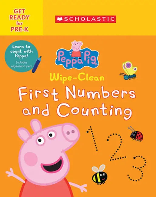 Wipe-Clean First Numbers and Counting (Peppa Pig) by Scholastic