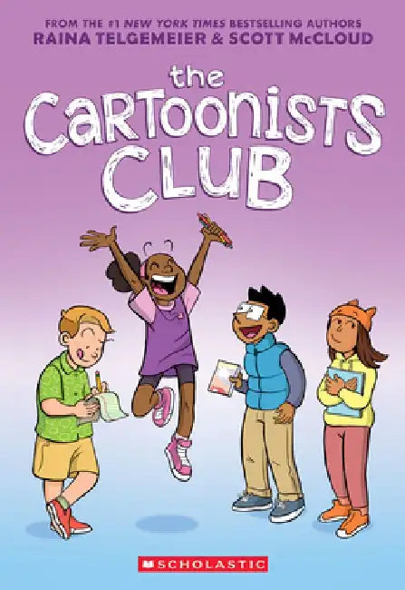 The Cartoonists Club: A Graphic Novel by Raina Telgemeier