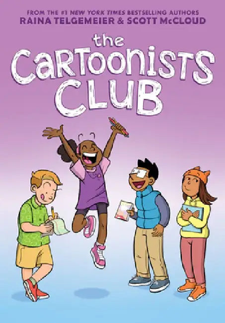 The Cartoonists Club: A Graphic Novel by Raina Telgemeier