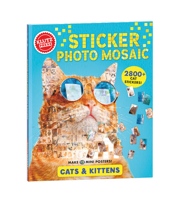 Sticker Photo Mosaic: Cats & Kittens by Klutz Press