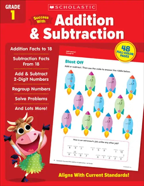 Scholastic Success with Addition & Subtraction Grade 1 by Scholastic Teaching Resources