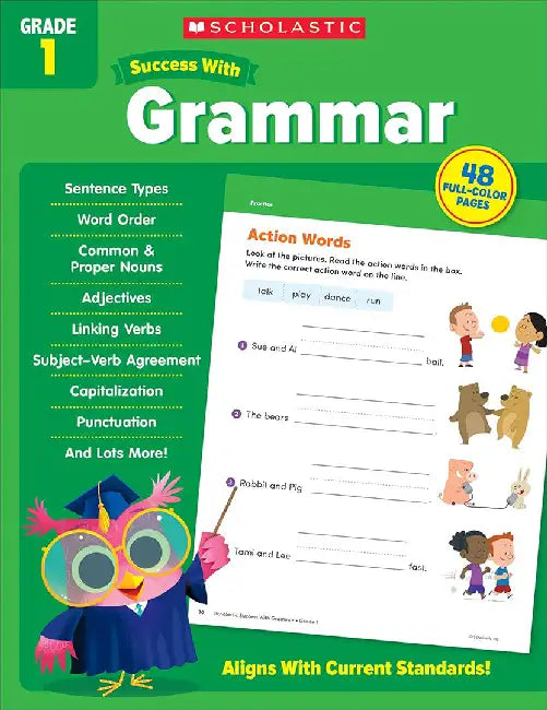 Scholastic Success with Grammar Grade 1 by Scholastic Teaching Resources