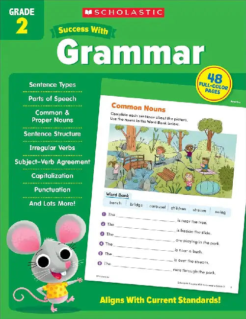Scholastic Success with Grammar Grade 2 by Scholastic Teaching Resources