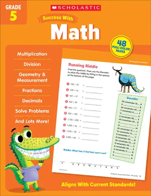 Scholastic Success with Math Grade 5 by Scholastic Teaching Resources