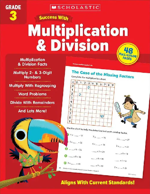 Scholastic Success with Multiplication & Division Grade 3 by Scholastic Teaching Resources