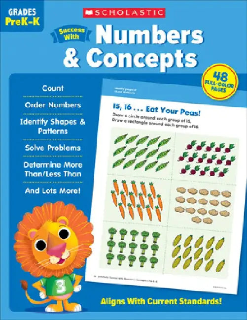 Scholastic Success with Numbers & Concepts by Scholastic Teaching Resources