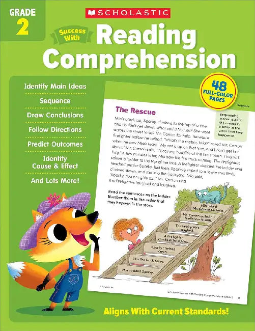 Scholastic Success with Reading Comprehension Grade 2 by Scholastic Teaching Resources