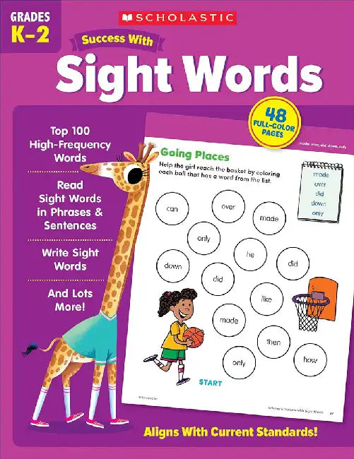 Scholastic Success with Sight Words by Scholastic Teaching Resources