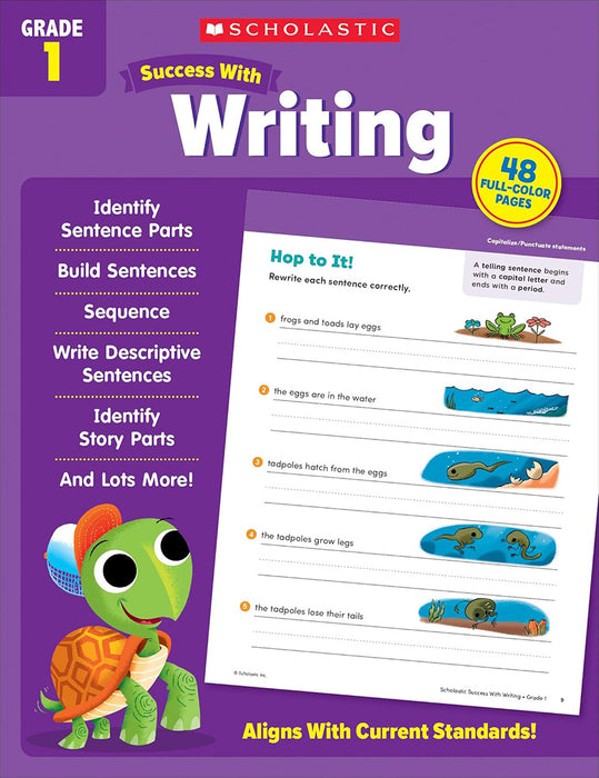 Scholastic Success with Writing Grade 1