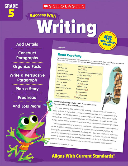 Scholastic Success with Writing Grade 5