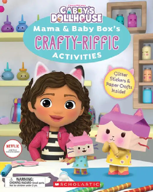 Crafty-Riffic Activity Book (Gabby's Dollhouse) by Mel Maxwell