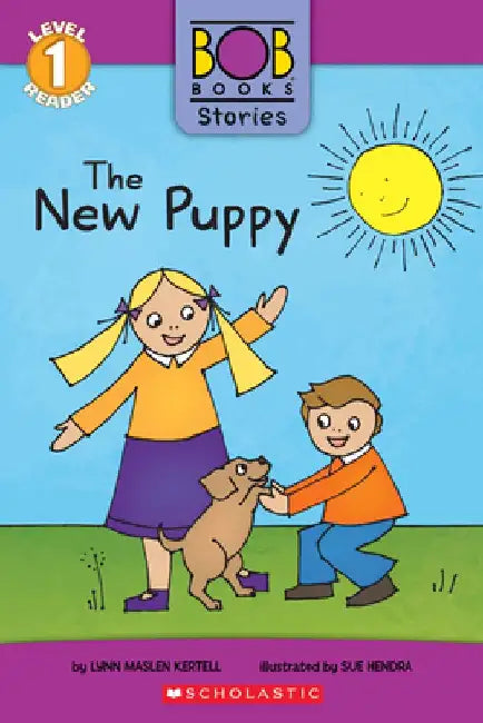 New Puppy (Bob Books Stories: Scholastic Reader, Level 1) by Lynn Maslen Kertell