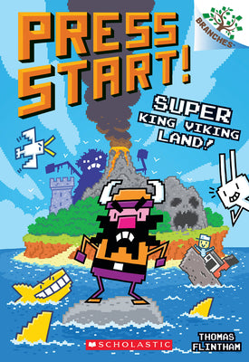 Super King Viking Land!: A Branches Book (Press Start! #13) by Thomas Flintham