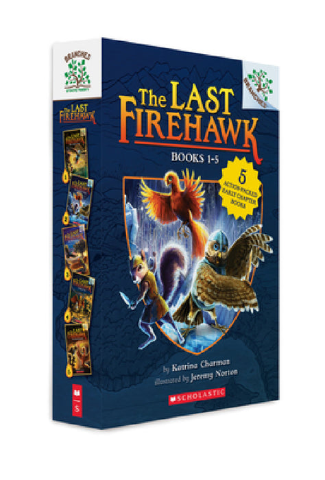 The Last Firehawk Series: The Ember Stone / the Crystal Caverns / the Whispering Oak / Lullaby Lake / the Shadowlands by Katrina/ Norton, Jeremy (ILT) Charman