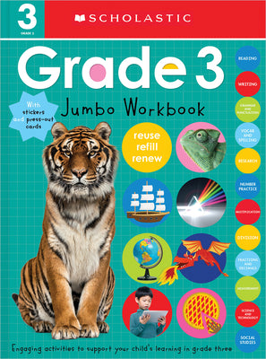 Third Grade Jumbo Workbook: Scholastic Early Learners (Jumbo Workbook) by Scholastic