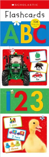 ABC & 123 Flashcard Double Pack: Scholastic Early Learners (Flashcards) by Scholastic