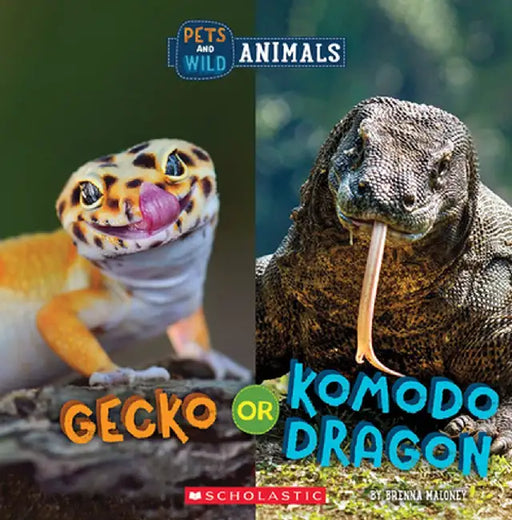 Gecko or Komodo Dragon (Wild World: Pets and Wild Animals) by Brenna Maloney