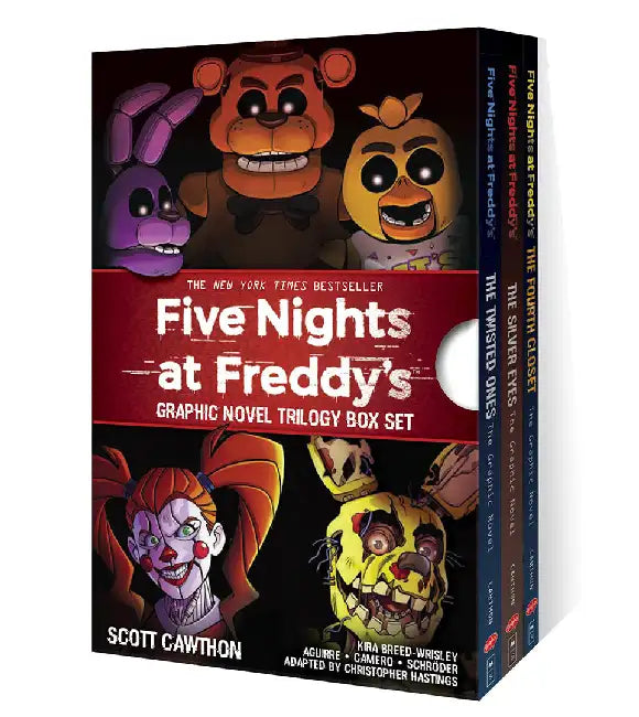 Five Nights at Freddy's Graphic Novel Trilogy Box Set by Scott Cawthon