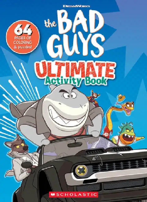 The Bad Guys Movie Activity Book by Scholastic