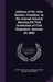 Address of Sir John Rennie, President, to the Annual General Meeting [Of The] Institution of Civil Engineers, January 20, 1846 by Institution of Civil Engineers (Great Br, John Rennie