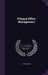 Filing & Office Management by Anonymous