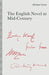 The English Novel at Mid-Century: From the Leaning Tower by Michael Gorra