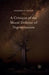 A Critique of the Moral Defense of Vegetarianism by Andrew F. Smith