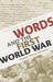 Words and the First World War: Language, Memory, Vocabulary by Julian Walker