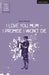 I Love You, Mum - I Promise I Won't Die by Mark Wheeller