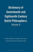 Dictionary of Seventeenth and Eighteenth-Century Dutch Philosophers: Volume II by Wiep Van Bunge