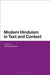 Modern Hinduism In Text And Context by Lavanya Vemsani