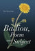 Badiou, Poem and Subject by Tom Betteridge