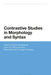 Contrastive Studies in Morphology and Syntax by Michalis Georgiafentis