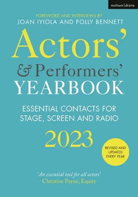 Actors' and Performers' Yearbook 2023 by Syrus Lowe