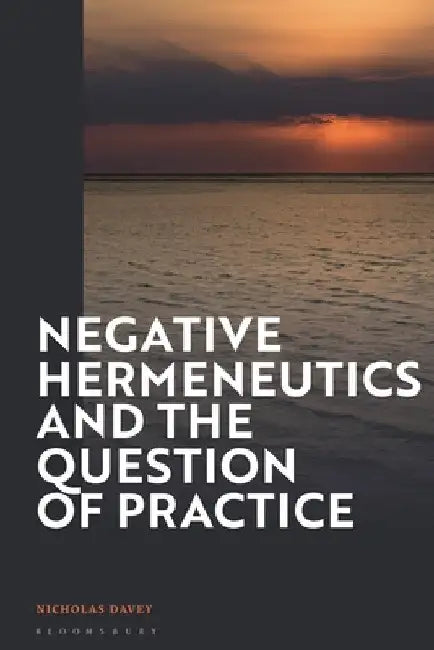 Negative Hermeneutics and the Question of Practice by Nicholas Davey