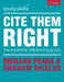 Cite Them Right: The Essential Referencing Guide by Richard Pears