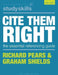 Cite Them Right by Richard Pears