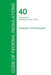 Code of Federal Regulations Title 40, Volume 2, July 1, 2015 by Office of the Federal Register
