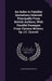 An Index to Familiar Quotations Selected Principally From British Authors, With Parallel Passages From Various Writers, by J.C. Grocott by John Cooper Grocott