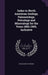Index to North American Geology, Paleontology, Petrology and Mineralogy for the Years 1892-1900, Inclusive by Fred Boughton Weeks