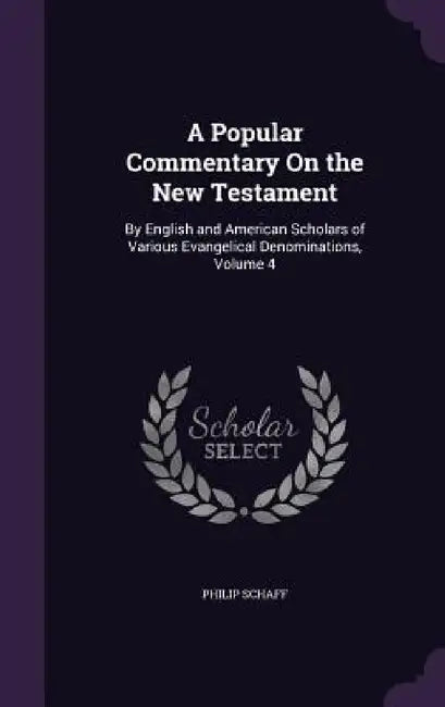 A Popular Commentary On the New Testament: By English and American Scholars of Various Evangelical Denominations, Volume 4 by Philip Schaff