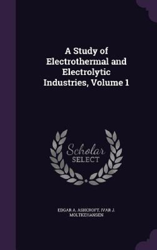A Study of Electrothermal and Electrolytic Industries, Volume 1 by Edgar A. Ashcroft, Ivar J. Moltkehansen