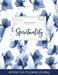 Adult Coloring Journal: Spirituality (Safari Illustrations, Blue Orchid) by Courtney Wegner