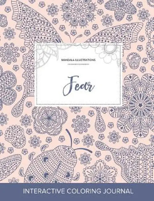 Adult Coloring Journal: Fear (Mandala Illustrations, Ladybug) by Courtney Wegner