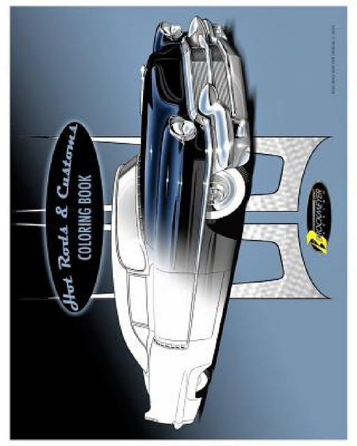 Hot Rods & Customs-1 coloring book: Hot Rods & Customs-1 by Eric Brockmeyer