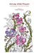 Unruly Wild Flowers: a coloring book for unruly adults and children by Andrea Thompson