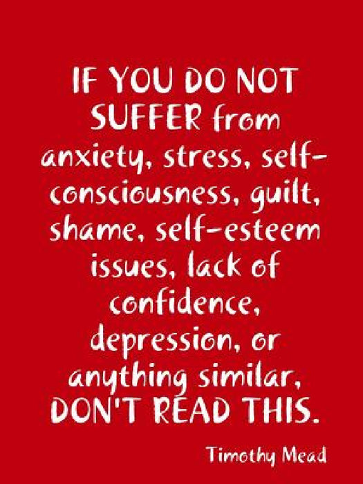 Don't Read This by Timothy Mead